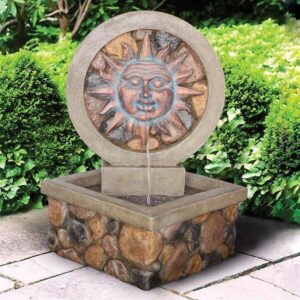 Design Toscano SS12506 25 1/2 Inch Chapoteo Del Sol Fountain