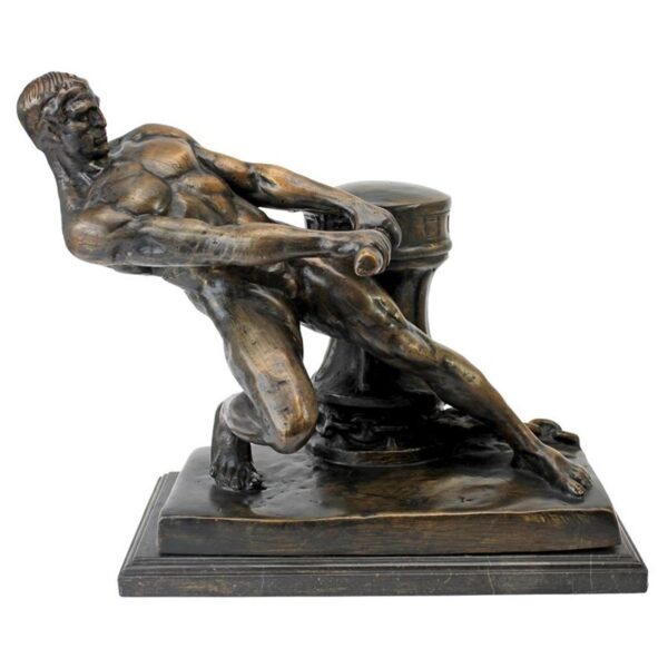 Design Toscano SU39030 14 1/2 Inch The Power of Man - Bronze