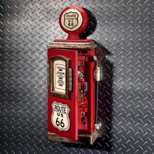 Design Toscano SY5839 6 1/2 Inch Route 66 Mdf Key Box