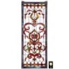 Design Toscano TF5005 18 1/2 Inch Delaney Manor Stained Glass Window