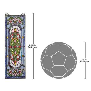 Design Toscano TF53503 7 Inch Palais Royal Stained Glass Window