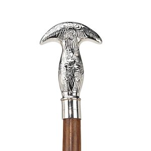 Design Toscano TV6219 1 Inch Dobule Hook Handle Walking Stick