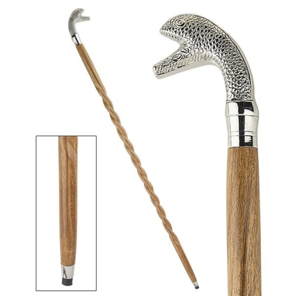 Design Toscano TV6232 Empress 1 Inch Snake Head Walking Stick