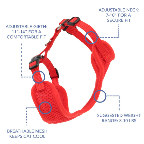 Comfort Soft  Adjustable Cat Harness