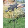 Design Toscano WH856 23 Inch Witch Weathervane Garden Stake