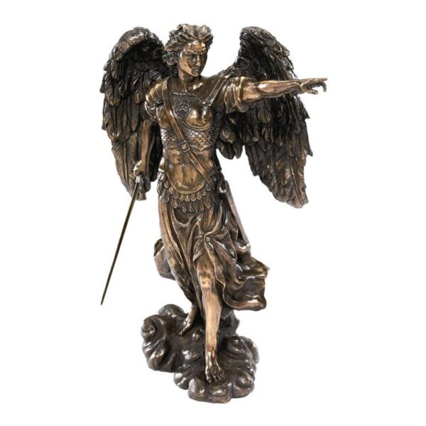 Design Toscano WU688641 8 1/2 Inch Uriel Angel - Bronze