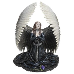 Design Toscano WU75257 6 1/2 Inch Prayer for the Fallen Angel Statue