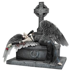 Design Toscano WU75441 8 1/2 Inch Mystress of the Crypt Gothic Angel