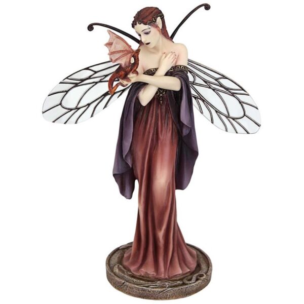 Design Toscano WU7682422 6 Inch Winged Things Fairy Statue by Selina Fenech