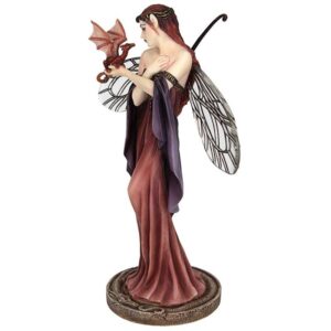 Design Toscano WU7682422 6 Inch Winged Things Fairy Statue by Selina Fenech