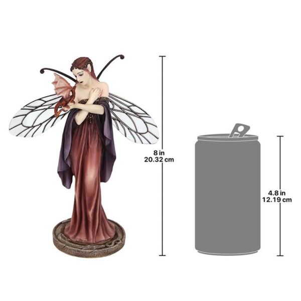 Design Toscano WU7682422 6 Inch Winged Things Fairy Statue by Selina Fenech