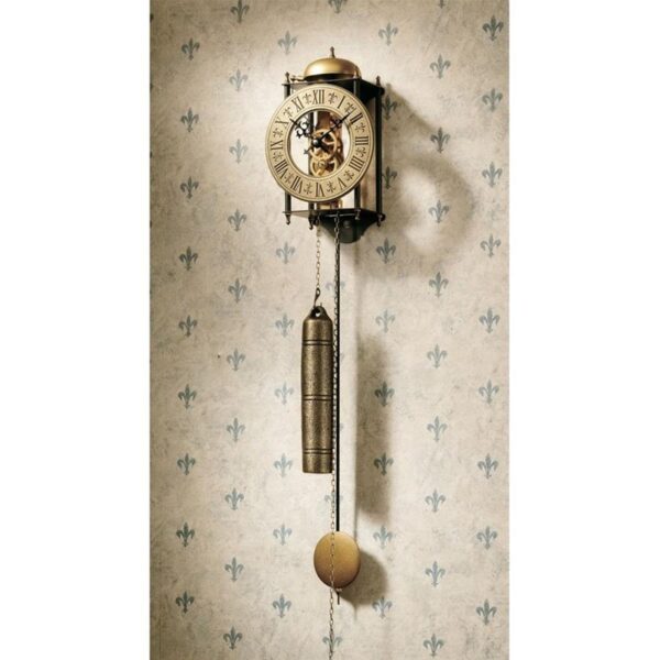 Design Toscano YP351 5 1/2 Inch Templeton Regulator Wall Clock