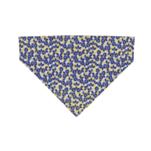 Accent Metallic Over the Collar Dog Bandana