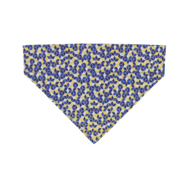 Accent Metallic Over the Collar Dog Bandana