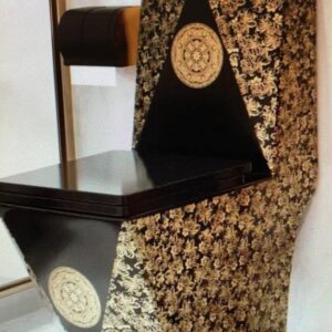 One-Piece Elongated Toilet Black And Gold (Copy)